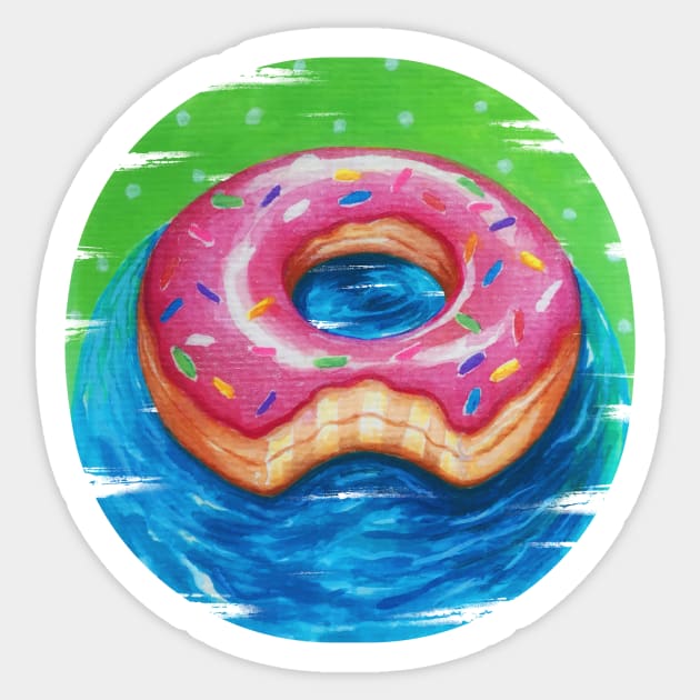 Donut Sticker by Lyara Costa